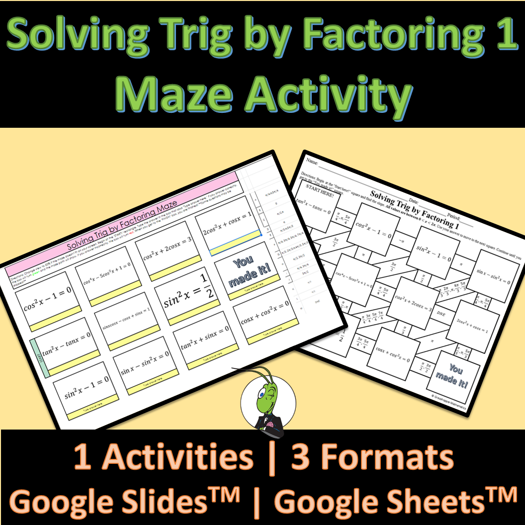 Graphing Slope Intercept Form Maze Activity Digital And Printable Classful