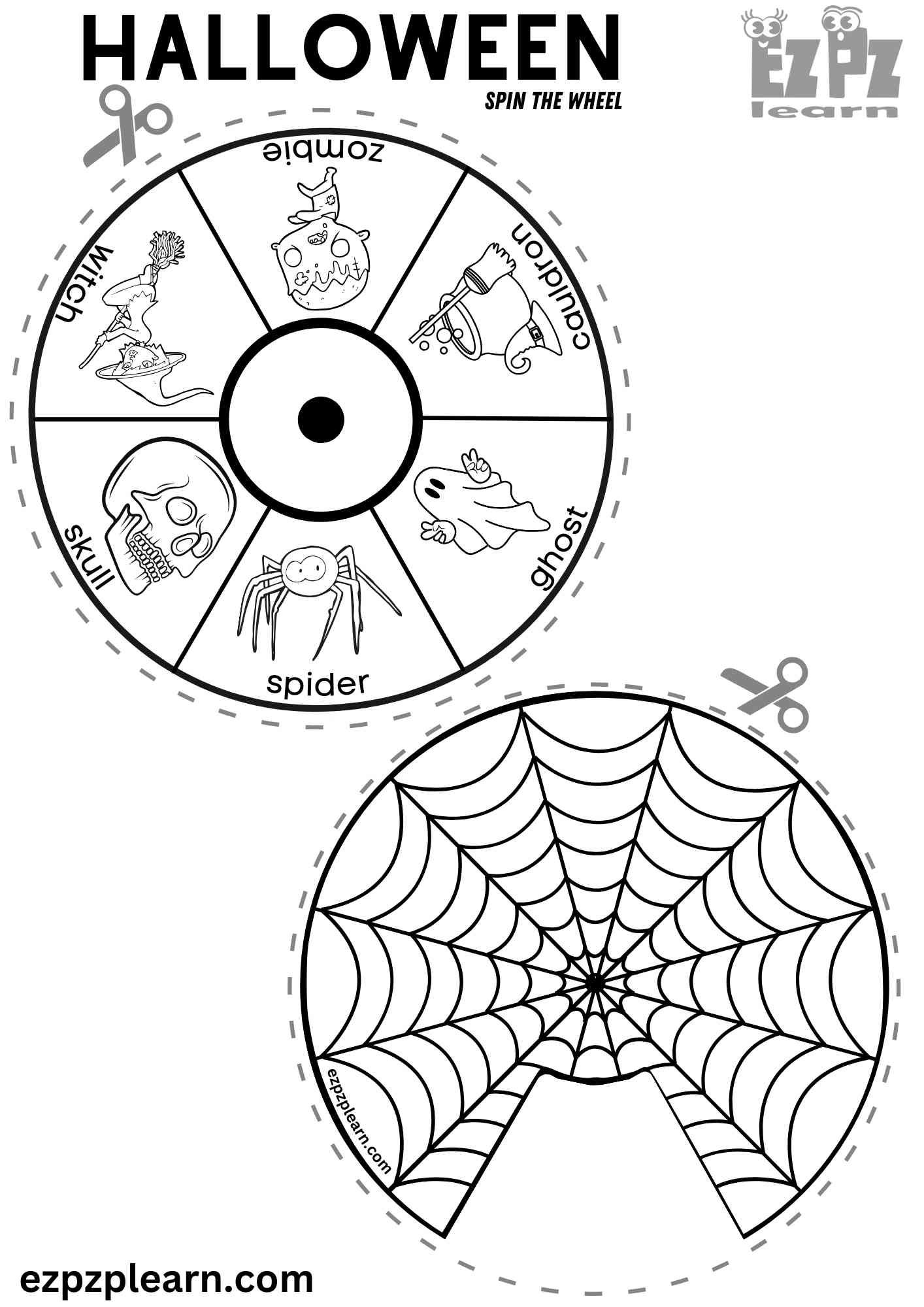Free Printable Halloween Kindergarten Worksheets
