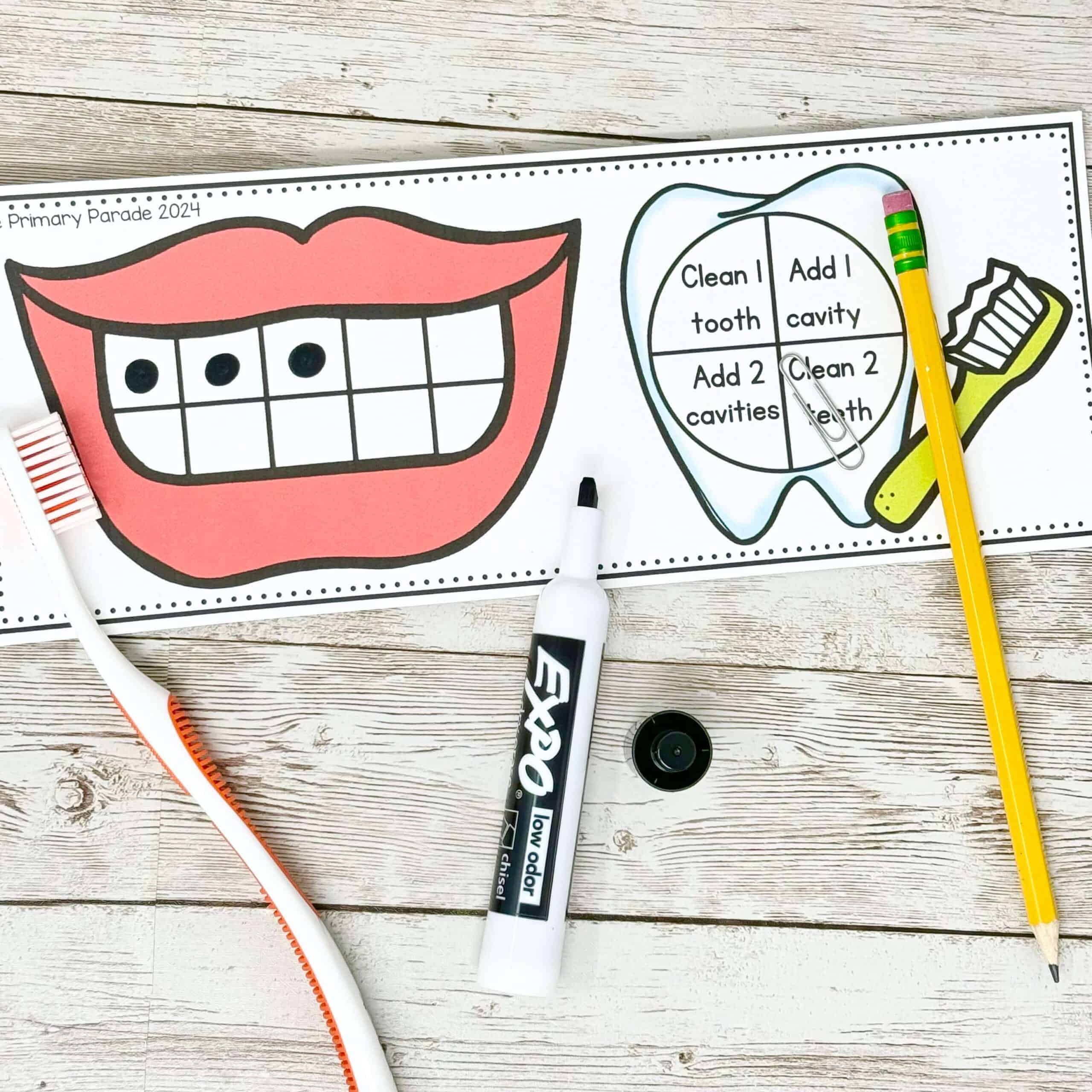 Hands On Clean Teeth Activity For Preschool Kids The Primary Parade Hands On Clean Teeth Activity For Preschool Kids The Primary Parade