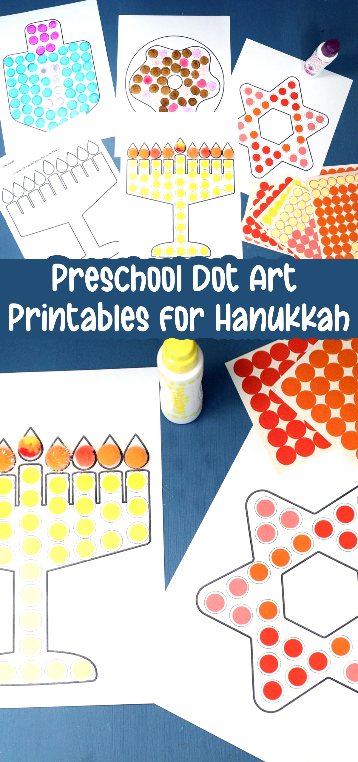 Hanukkah Preschool Craft Dot Art Jewish Moms U0026 Crafters Hanukkah Preschool Craft Dot Art Jewish Moms U0026 Crafters