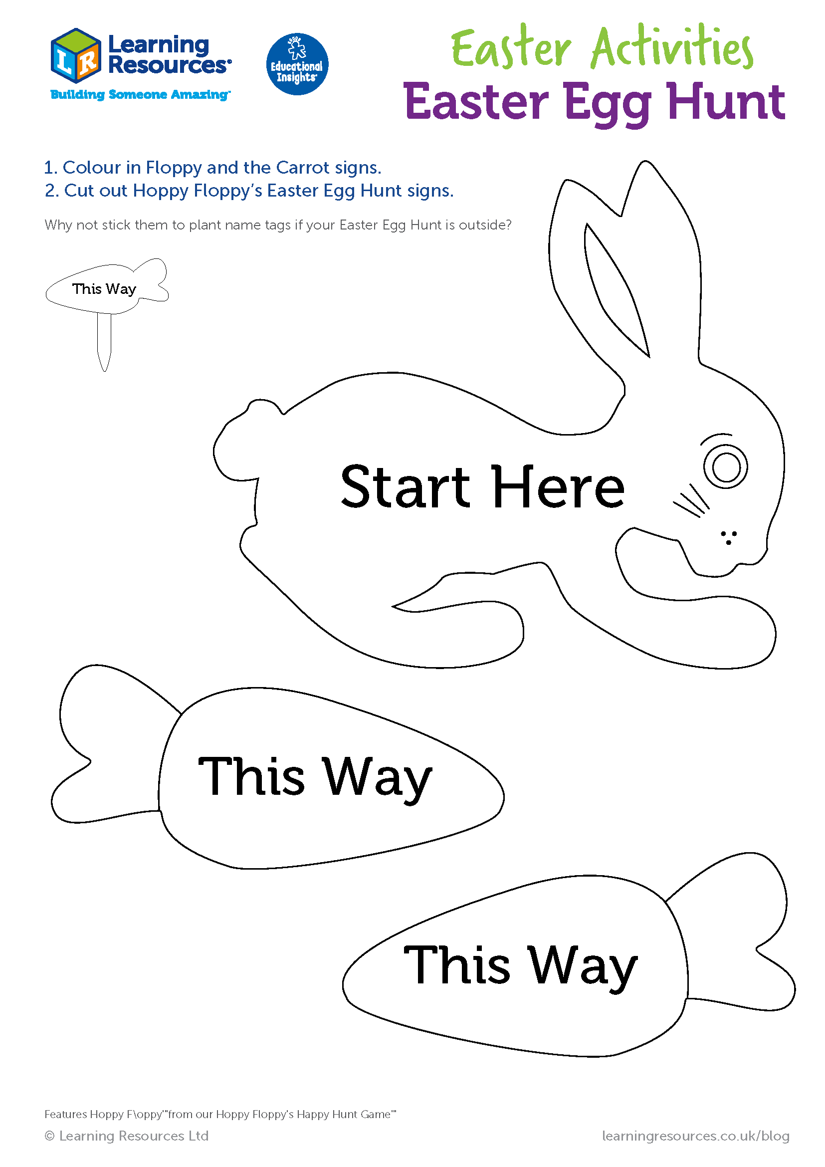 Hoppy Floppy s Easter Activities Learning Resources UK