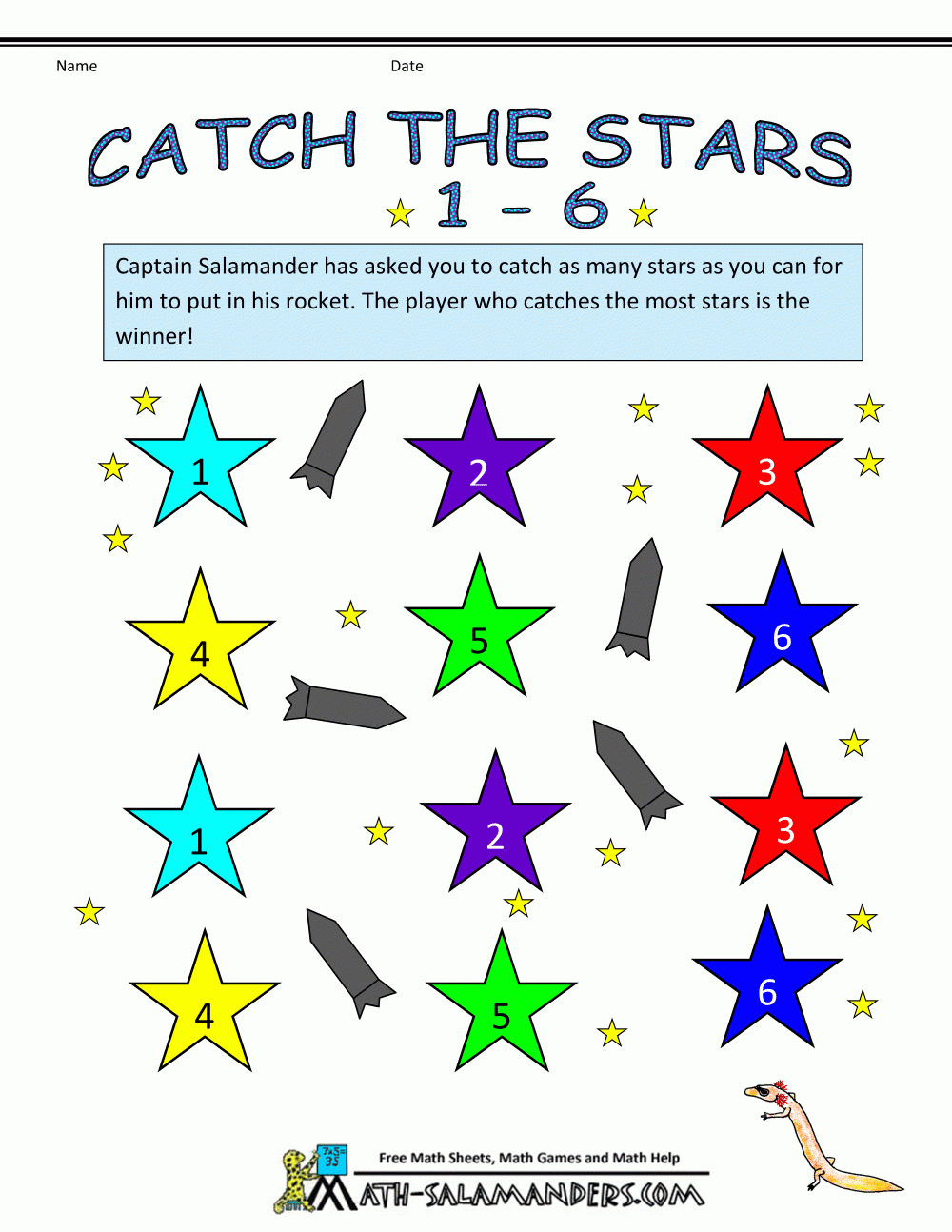 Math Fun Worksheets For Kindergarten