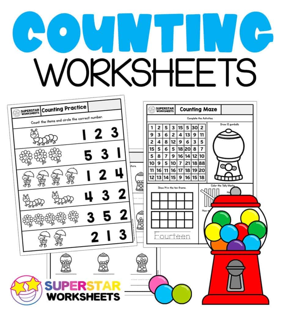 Preschool Maths Worksheets Free Printable