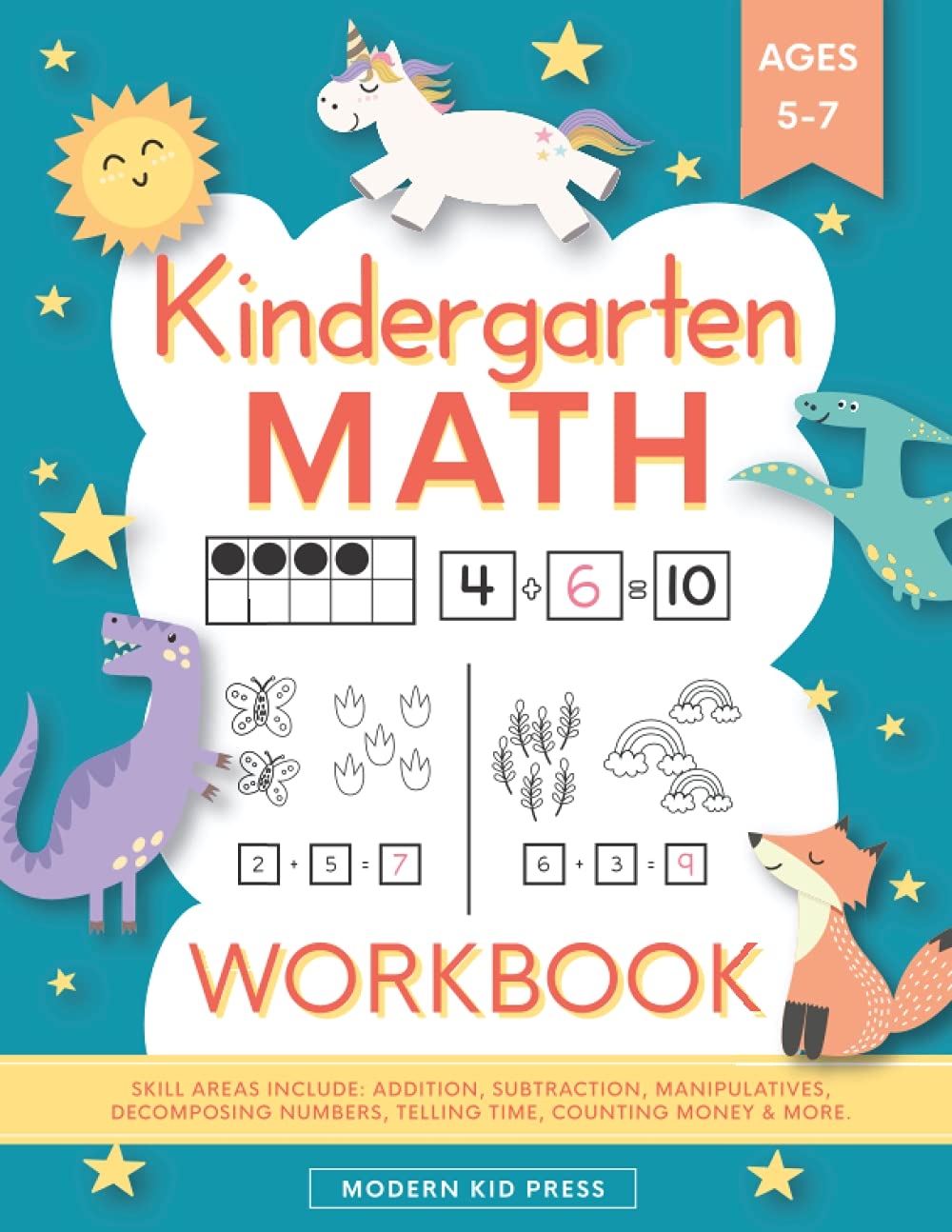 Kindergaten Math Workbook Kindergarten And 1st Grade Workbook Age 5 7 Homeschool Kindergarteners Addition And Subtraction Activities Worksheets Book Kindergaten Math Workbook Kindergarten And 1st Grade Workbook Age 5 7 Homeschool Kindergarteners Addition And Subtraction Activities Worksheets Book