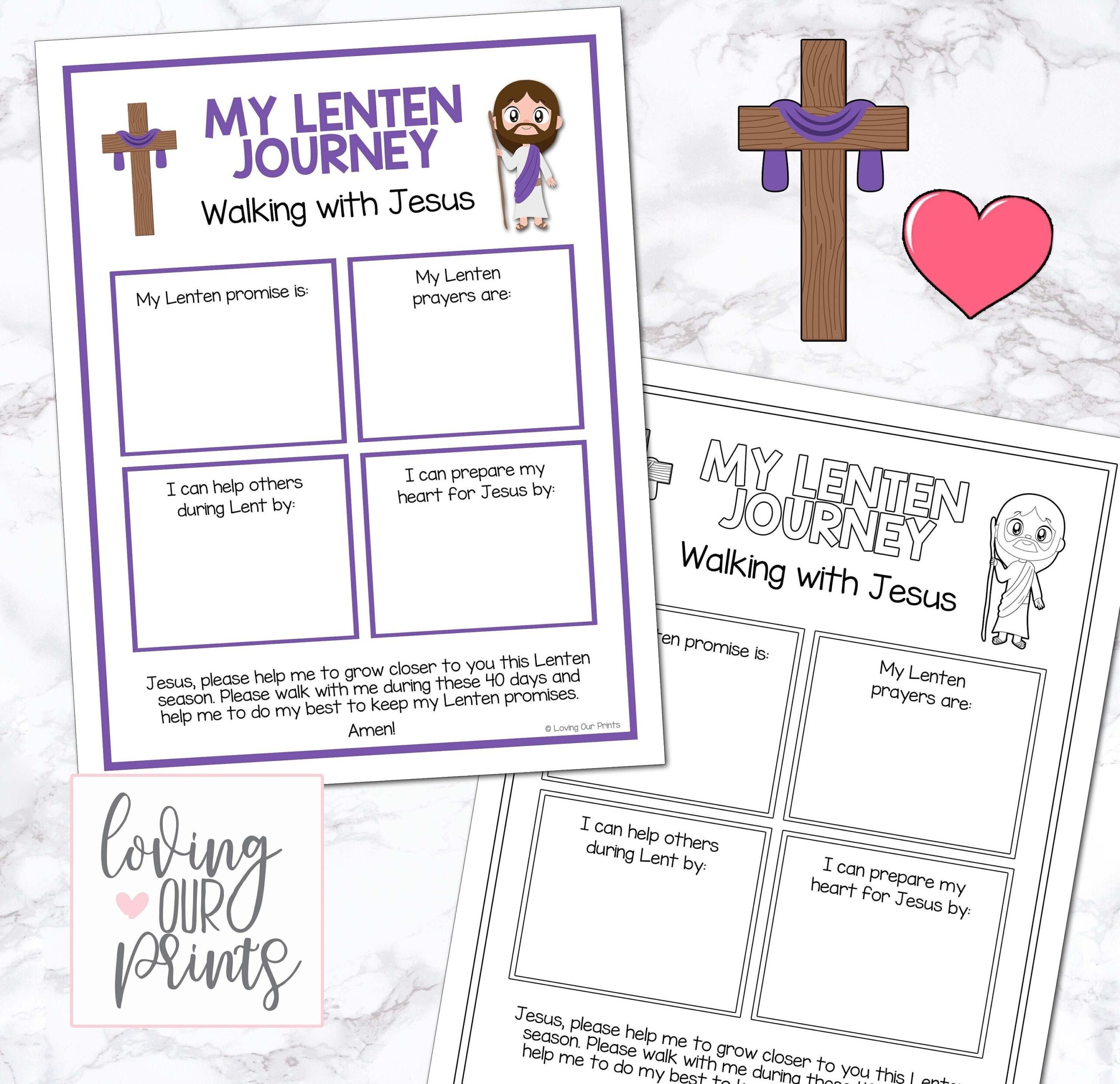 Lent For Kids Ash Wednesday Lenten Activities Catholic Lent 