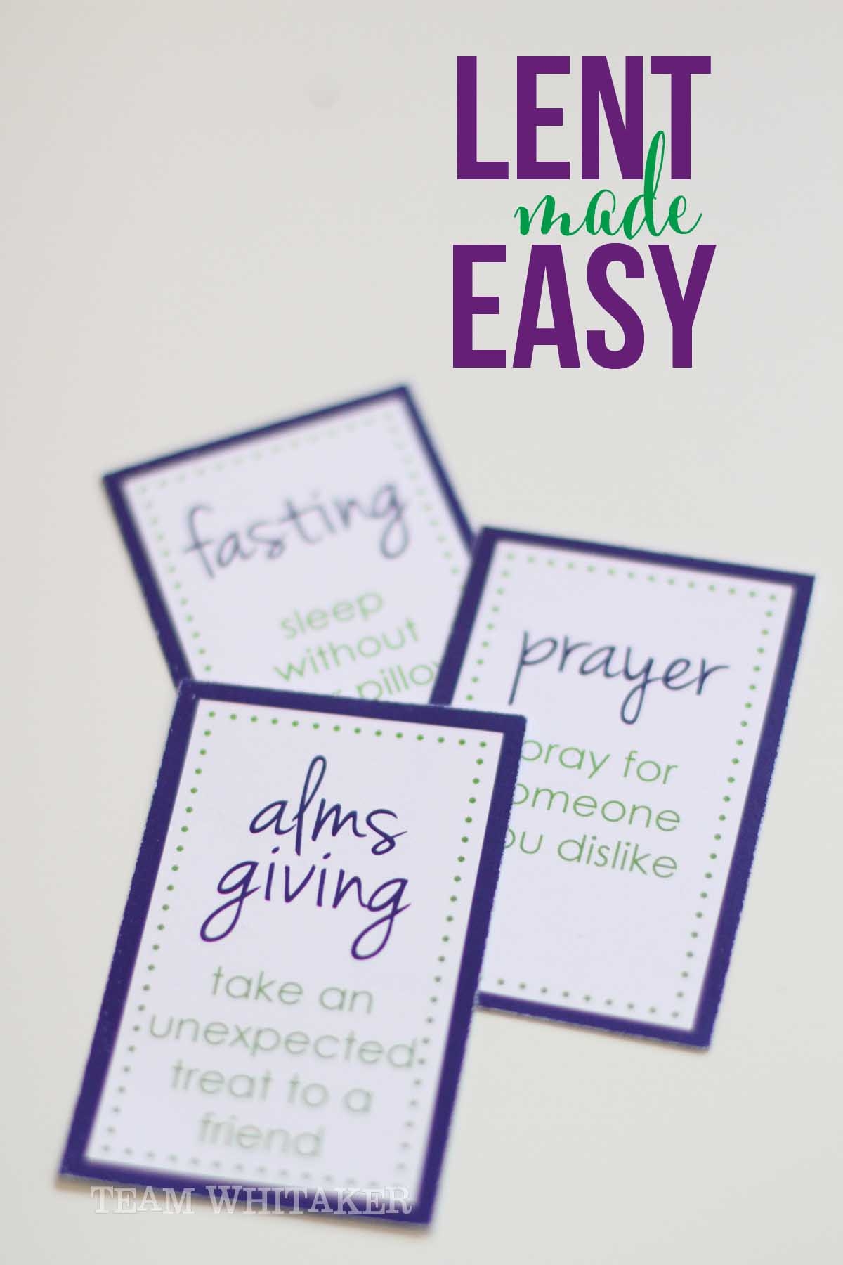Free Printable Worksheets For Kids Lent