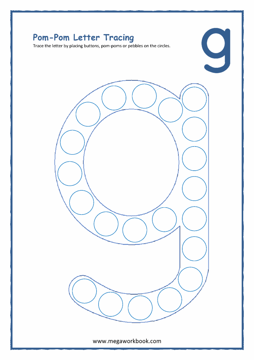 Letter G Worksheets And Activity Printables MegaWorkbook
