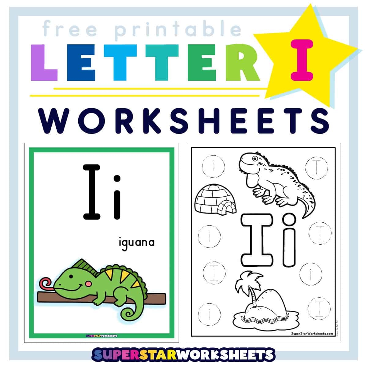 Letter I Worksheets Superstar Worksheets Letter I Worksheets Superstar Worksheets
