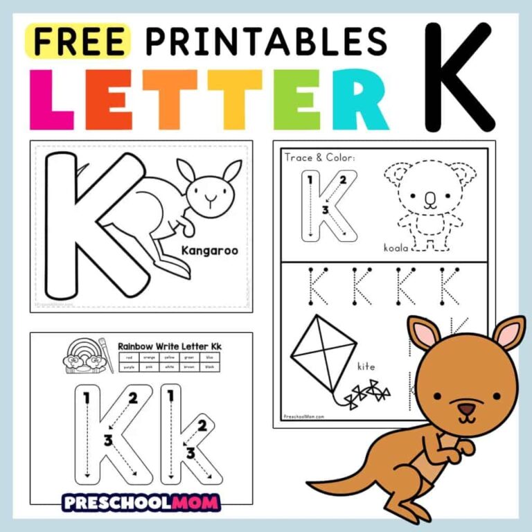 Letter K Preschool Printables Preschool Mom