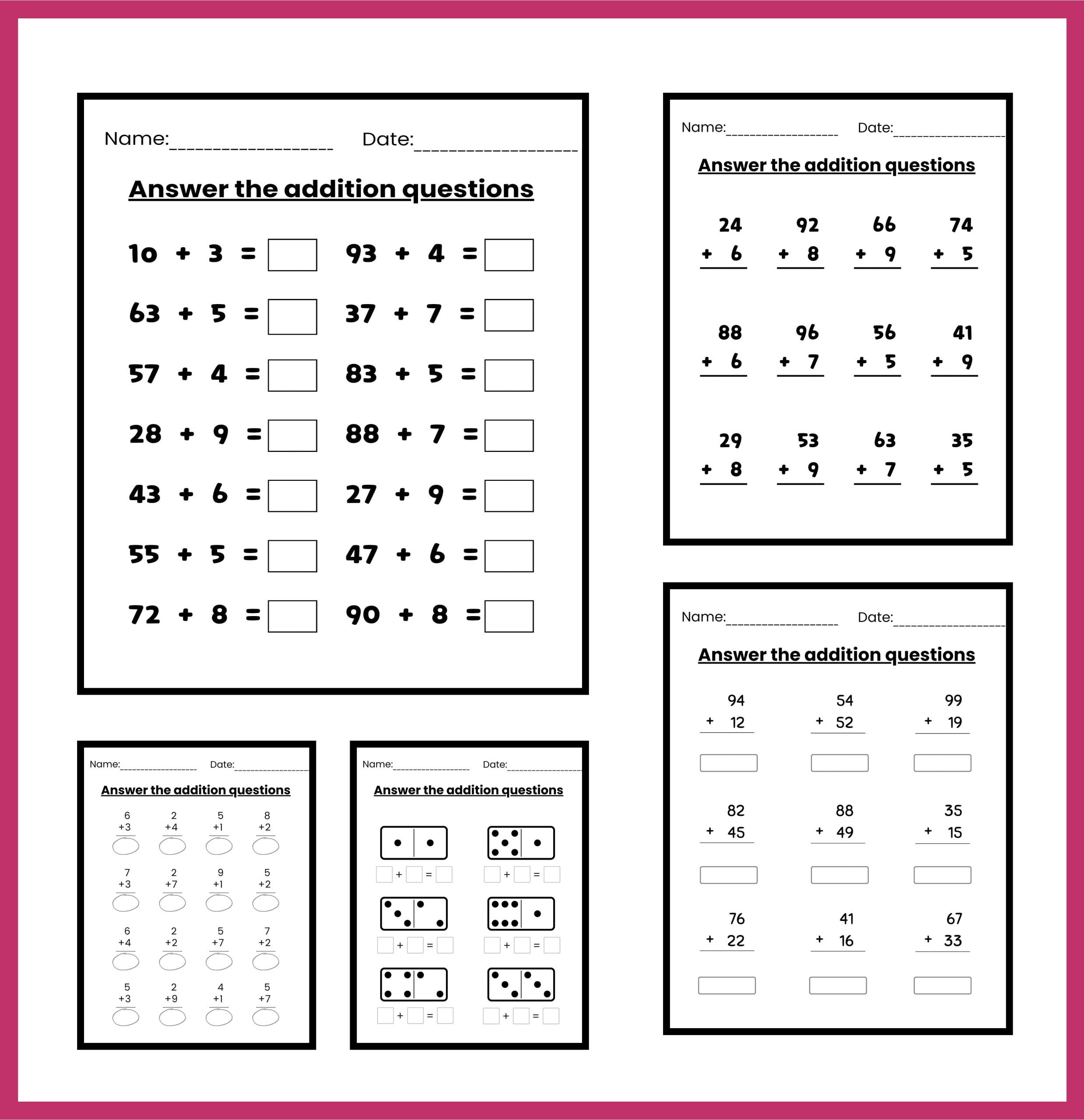 Math Worksheets Autism Addition Sheet Made By Teachers Math Worksheets Autism Addition Sheet Made By Teachers