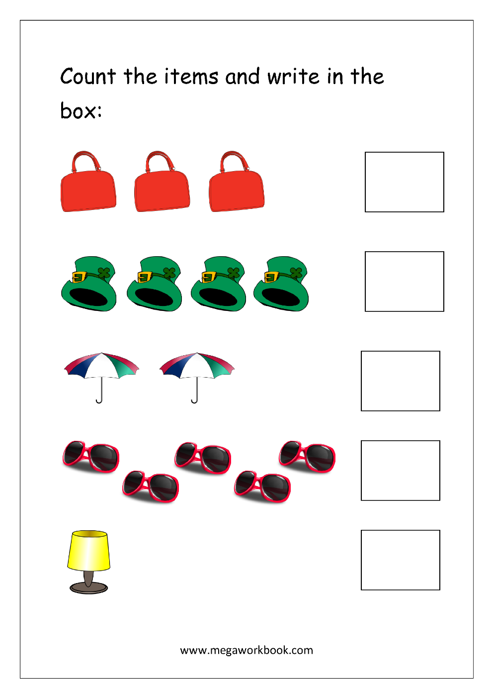 Number Counting Worksheets Math Counting Worksheets Free 
