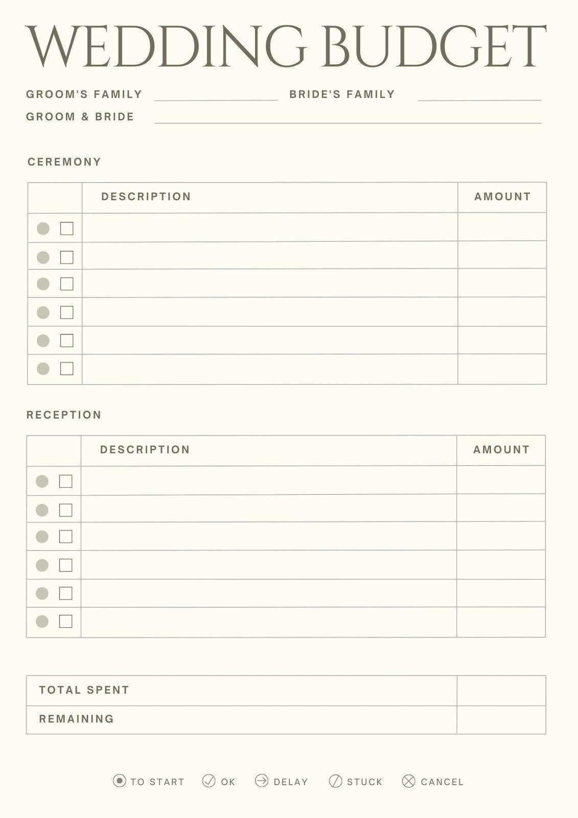 Page 5 Free And Customizable Bride Templates