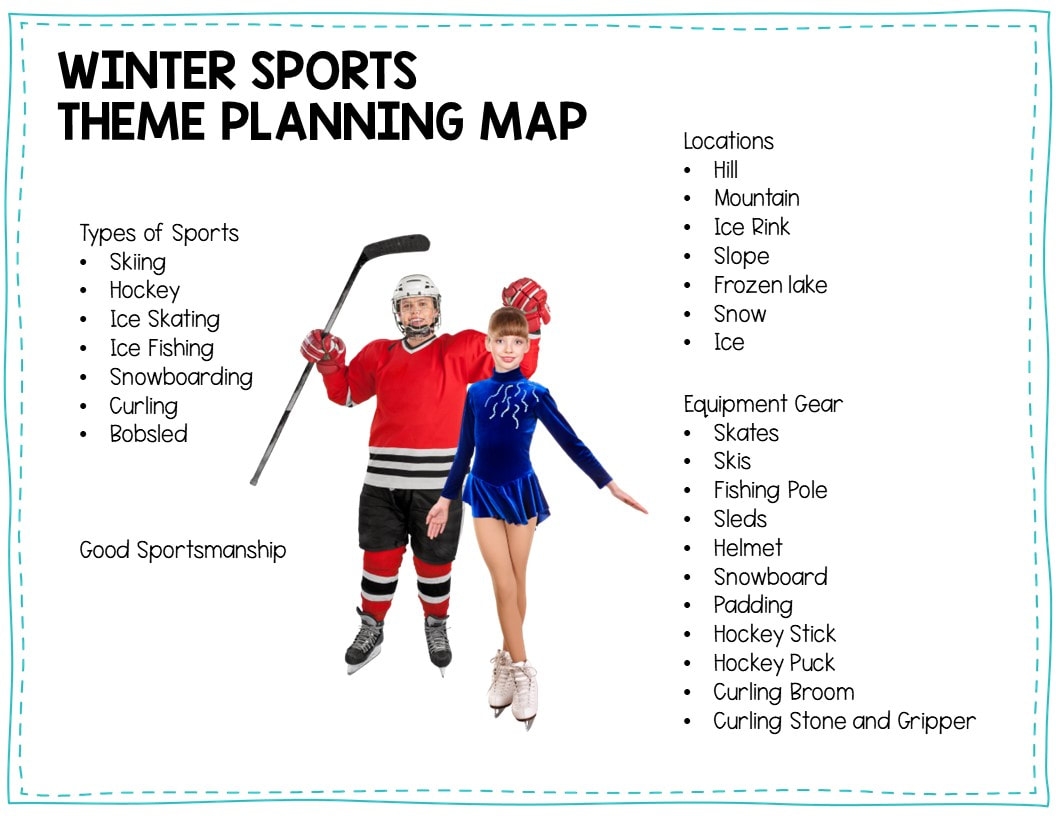 Preschool Winter Sports Activities Pre K Printable Fun