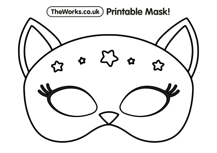 Print At Home Animal Masks The Works