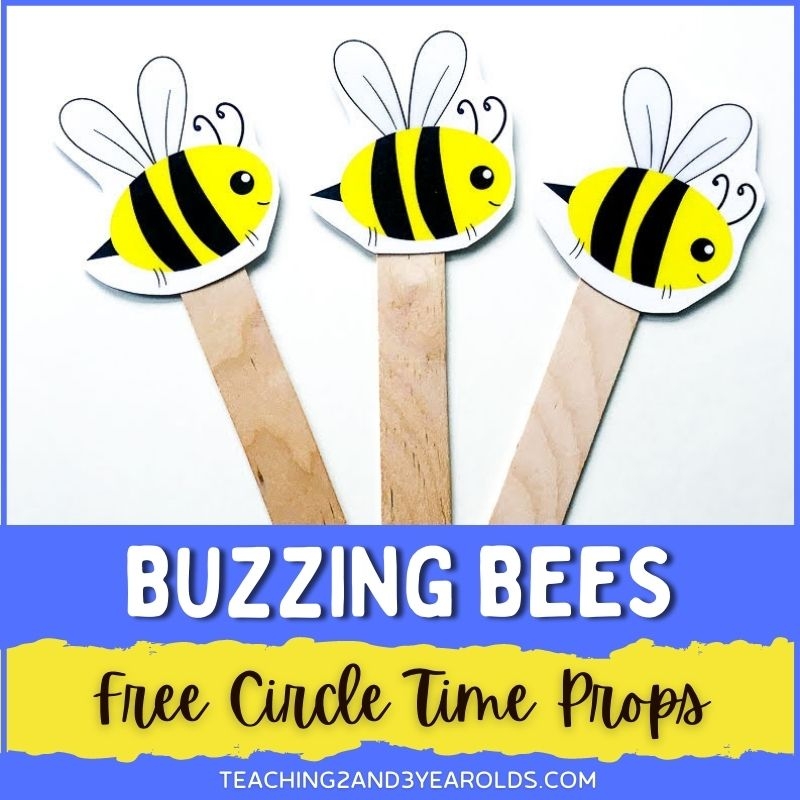 Bumble Bee Printable Preschool Activities