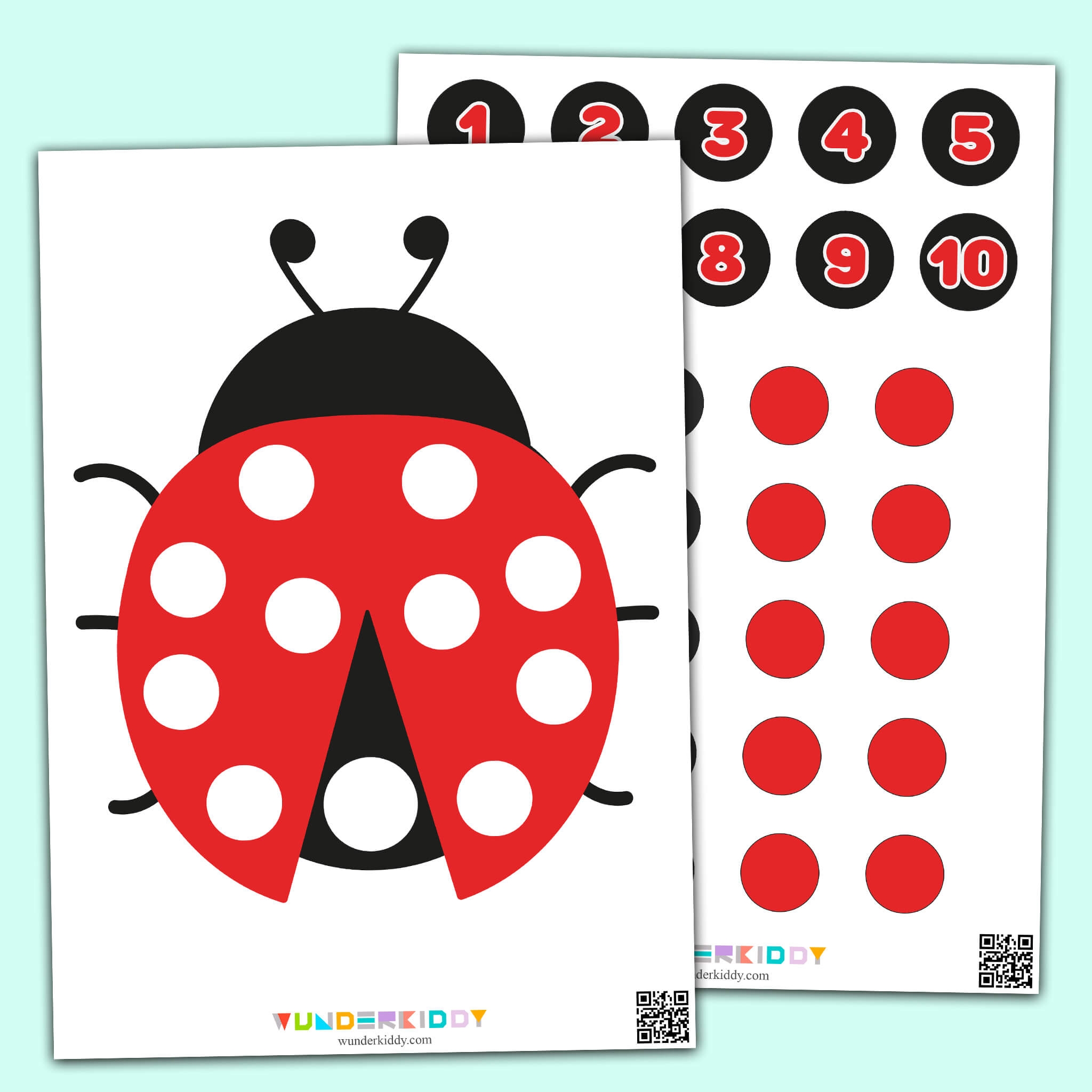 Ladybug Math Worksheets Kindergarten Ladybug Math Worksheets Kindergarten
