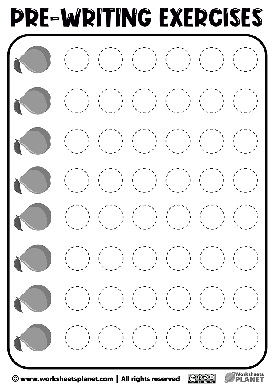 Printable Prewriting Activities For Preschoolers