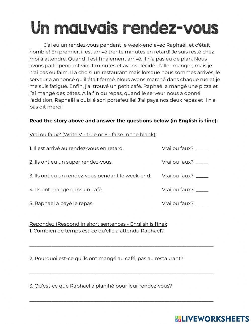 Reading Worksheet 1 8 Worksheet Live Worksheets Worksheets Library Reading Worksheet 1 8 Worksheet Live Worksheets Worksheets Library