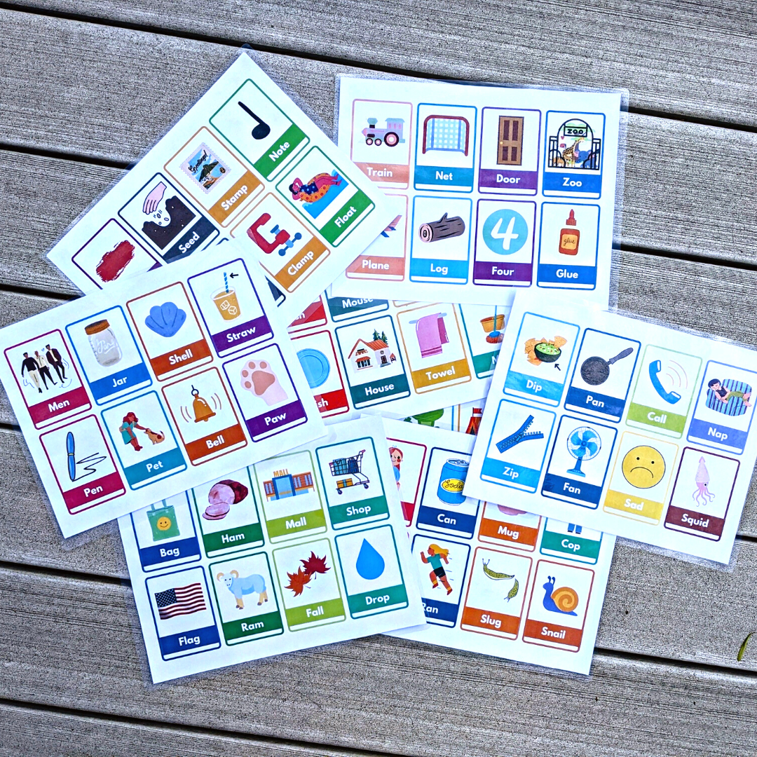 Rhyming Words Flashcards Free Printable