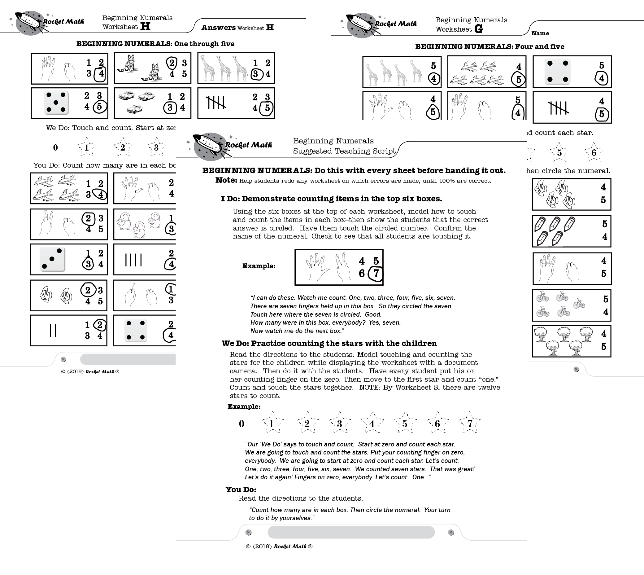 Rocket Math Adds Beginning Numerals U0026 Counting Program Rocket Math