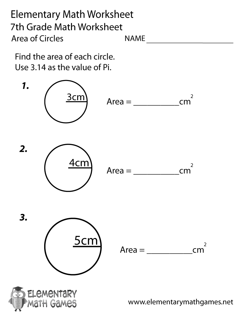 Free 7th Grade Worksheets Printable