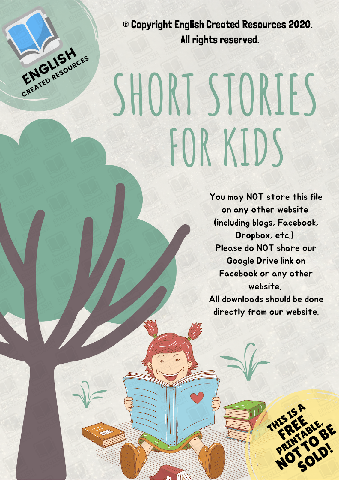 Short Stories For Kids English Created Resources