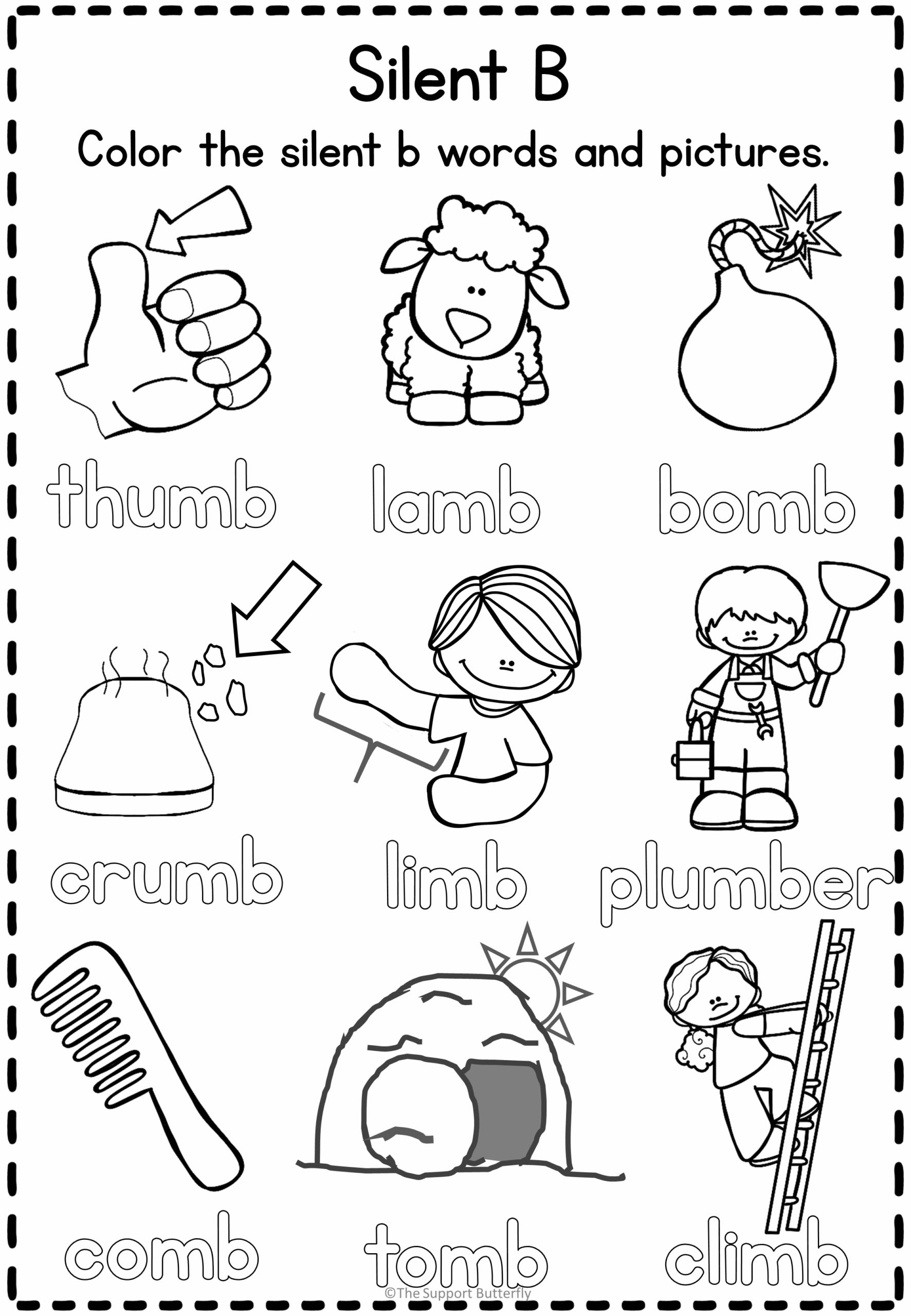 Silent Letter Worksheets Free Printable