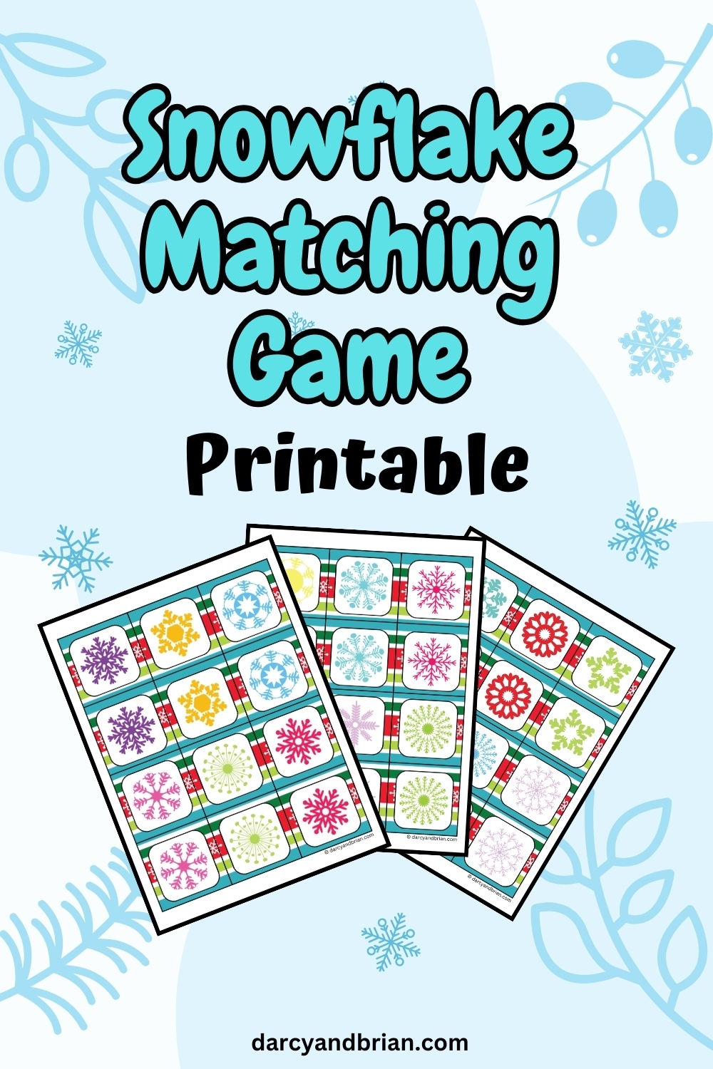 Preschool Matching Games Printables Free
