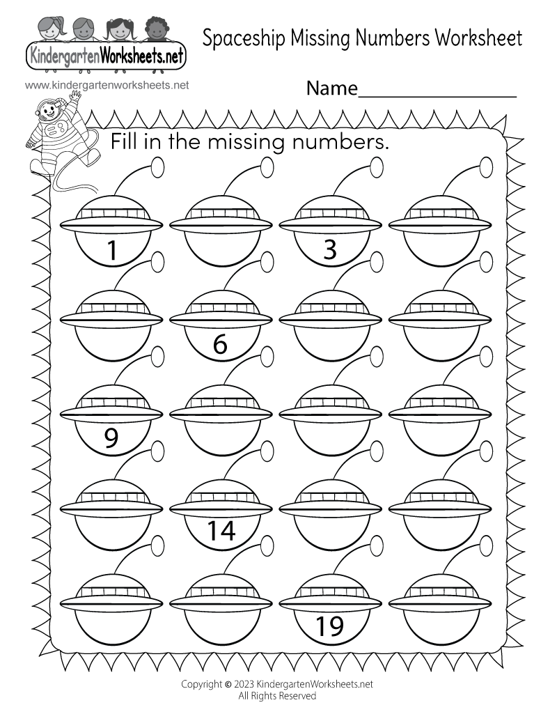 Spaceship Missing Numbers Worksheet Free Printable Digital U0026 PDF Spaceship Missing Numbers Worksheet Free Printable Digital U0026 PDF