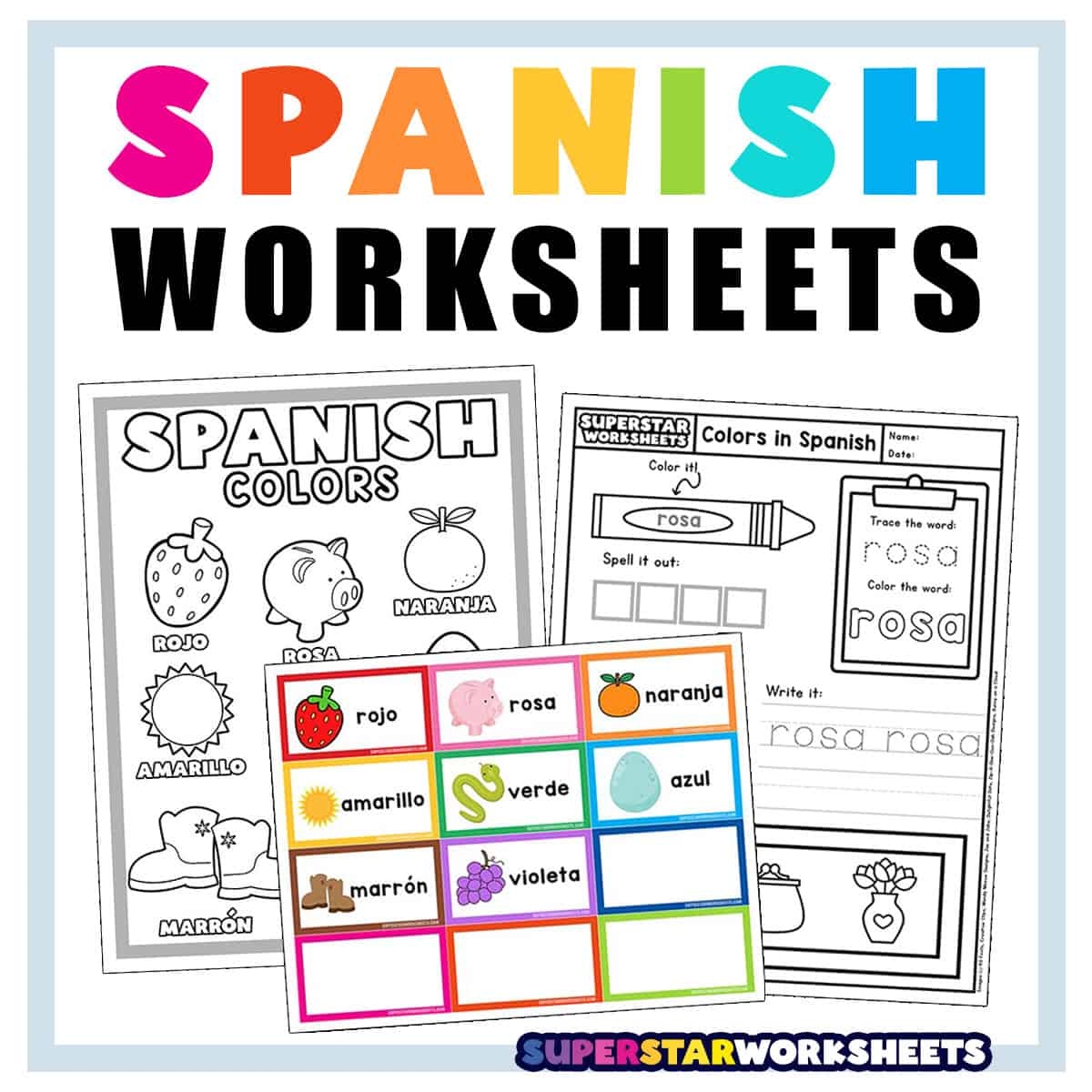 Free Printable Spanish Greetings Worksheet Pdf