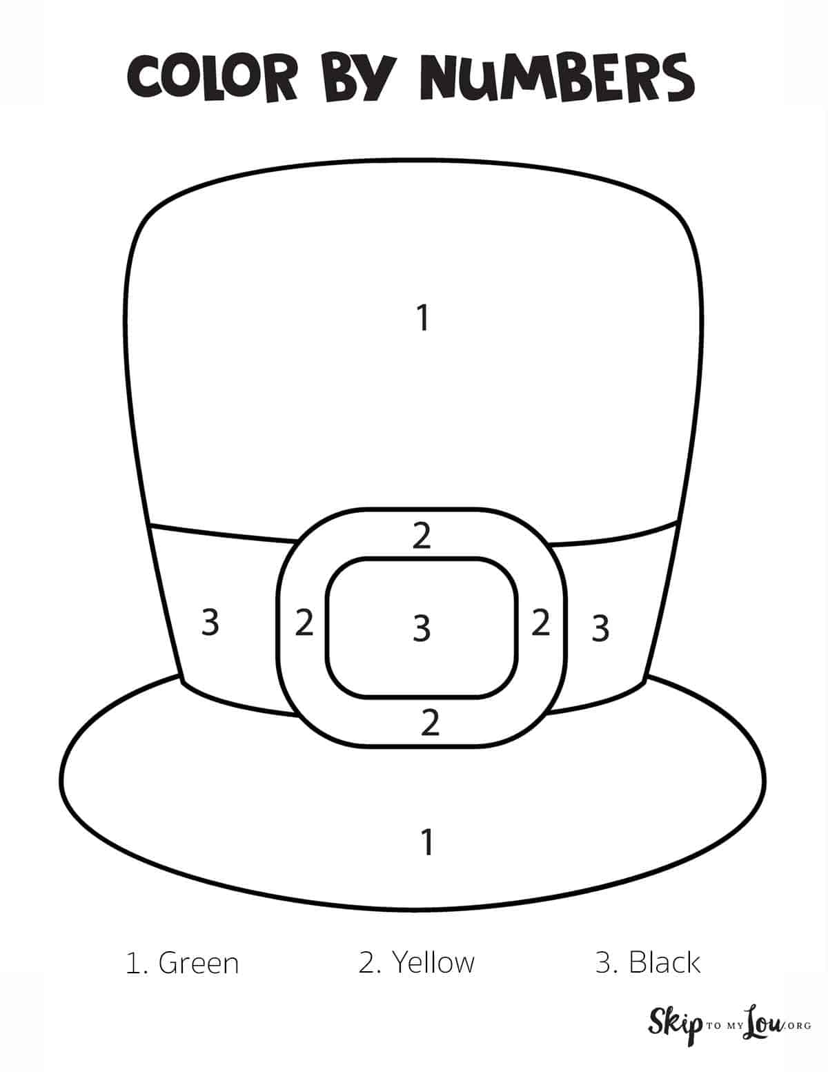 Leprechaun Preschool Printables