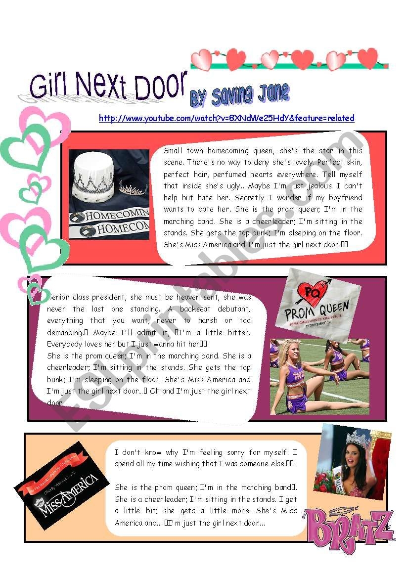 Teaching Comparatives And Reading Comprehension With The Song 