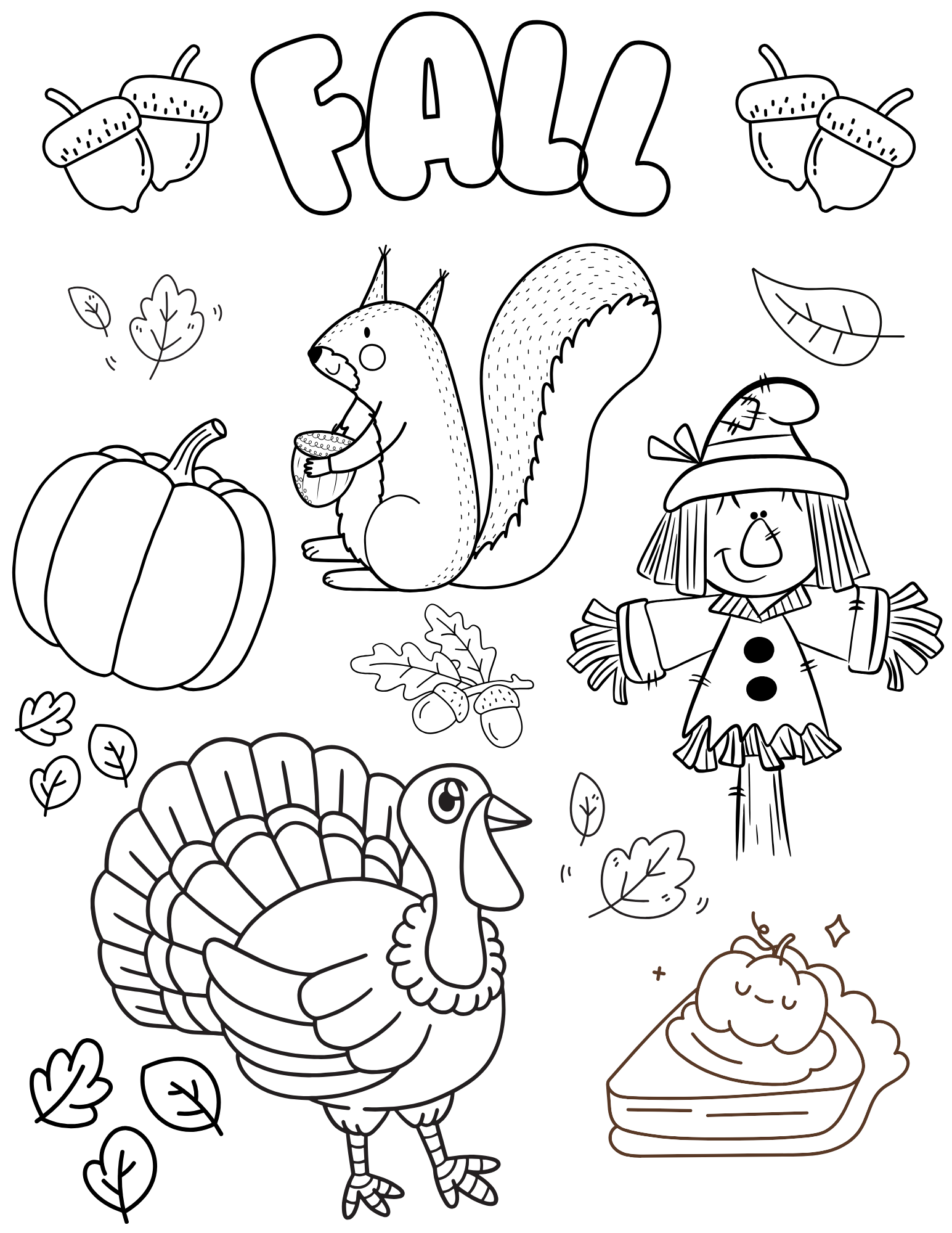 Thanksgiving Preschool Free Printables