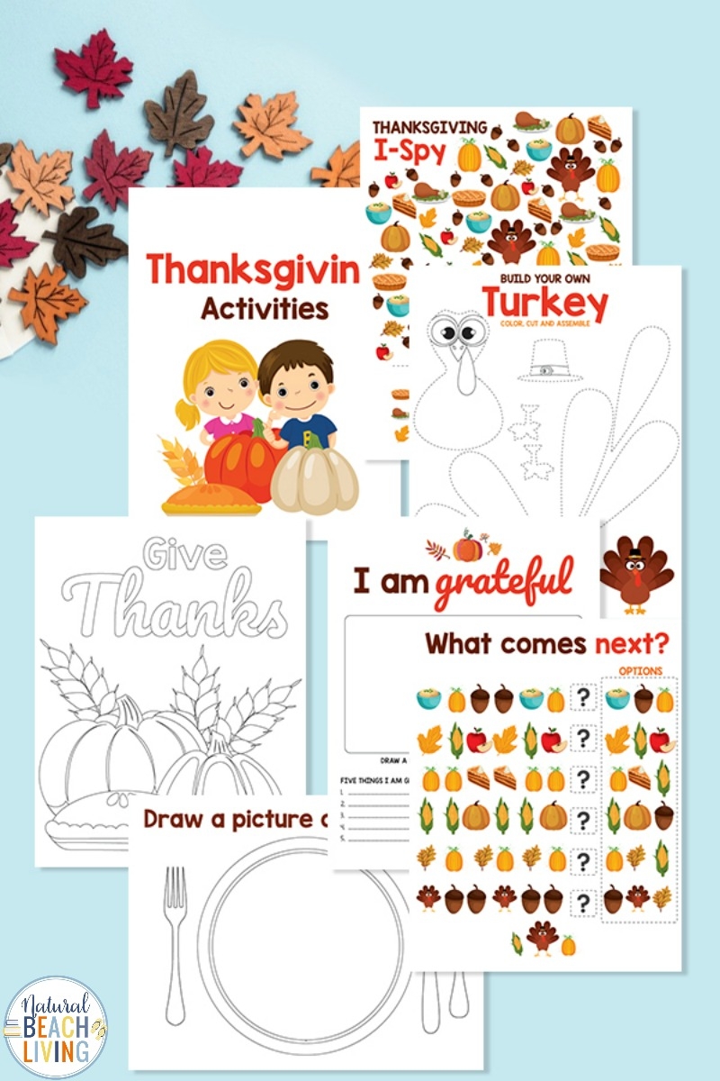 Thanksgiving Activities For Kids Fun And Free Printable 