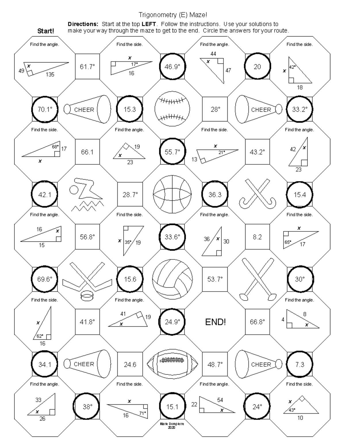 Trig Maze E Key Summary The World Of Dante 34 24 48 7 38 15 24 69 15 53 30 41 24 66 42 Studocu