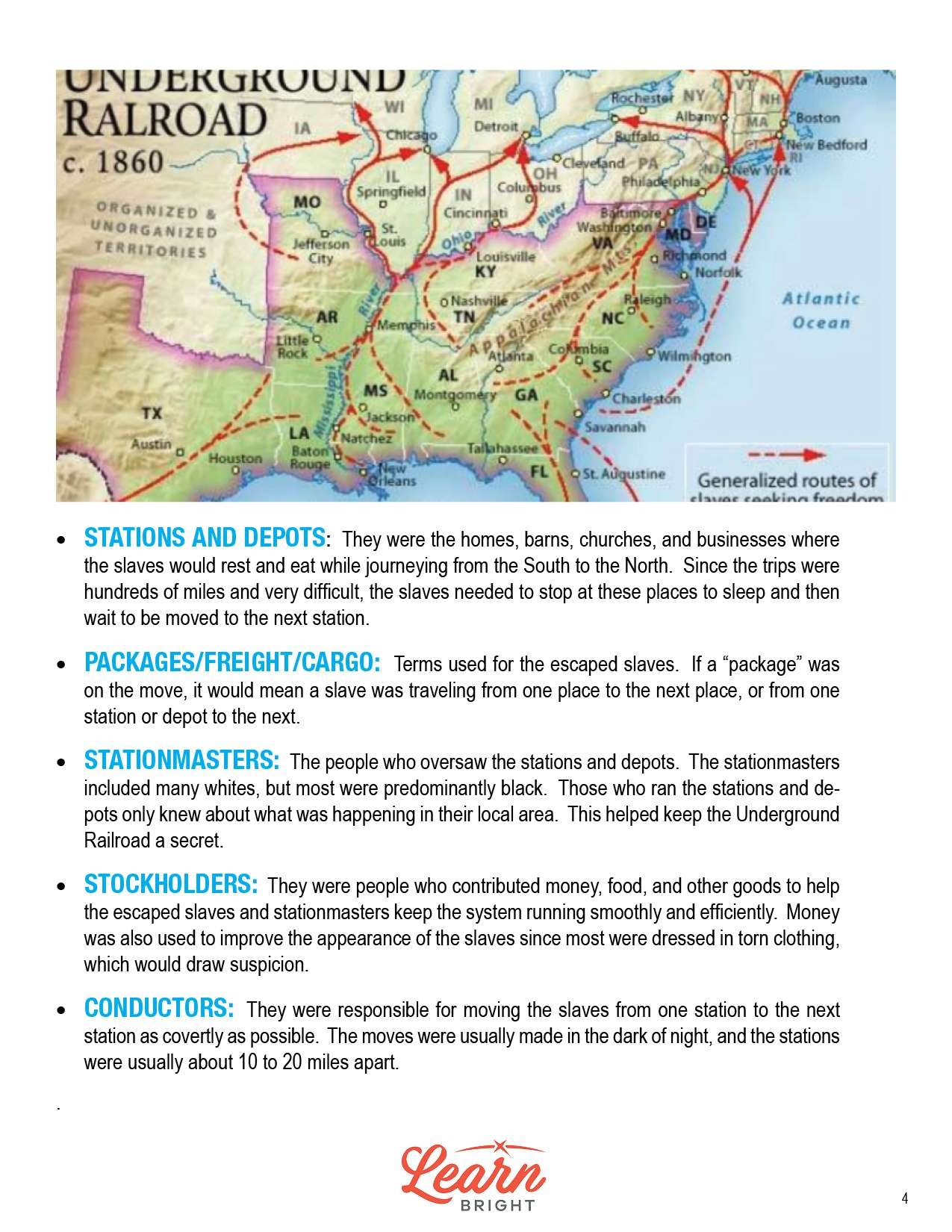 Underground Railroad Free PDF Download Learn Bright