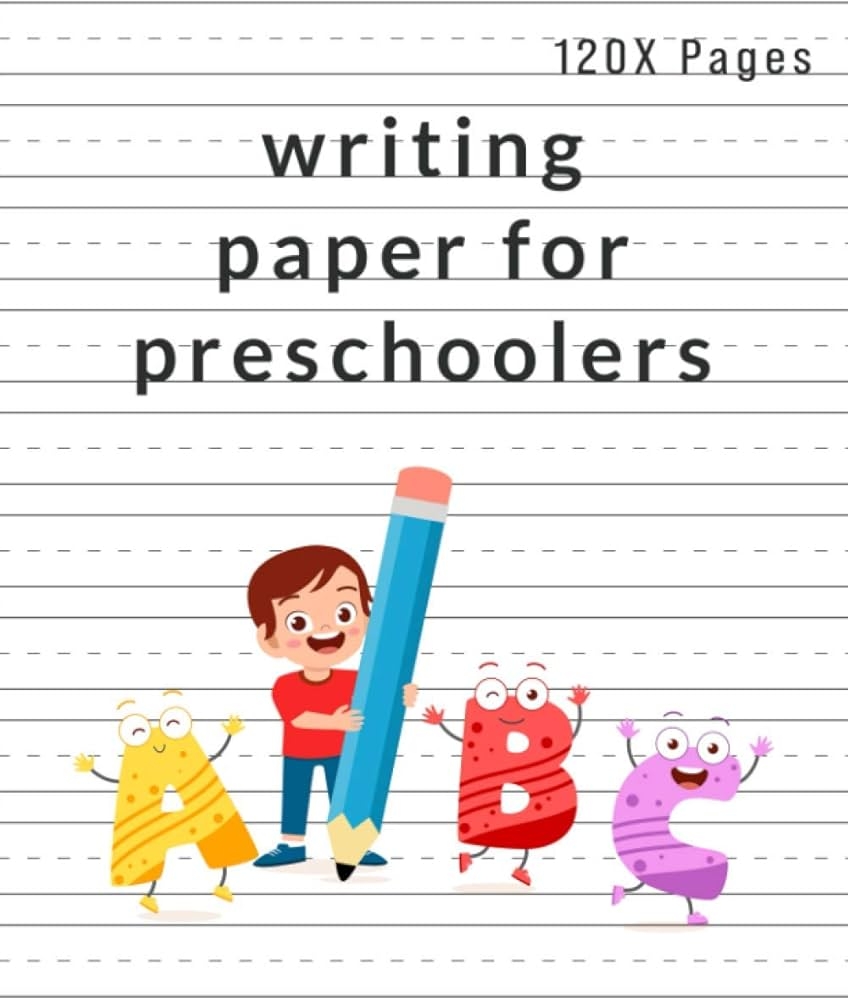 Preschool Lined Writing Paper Printable