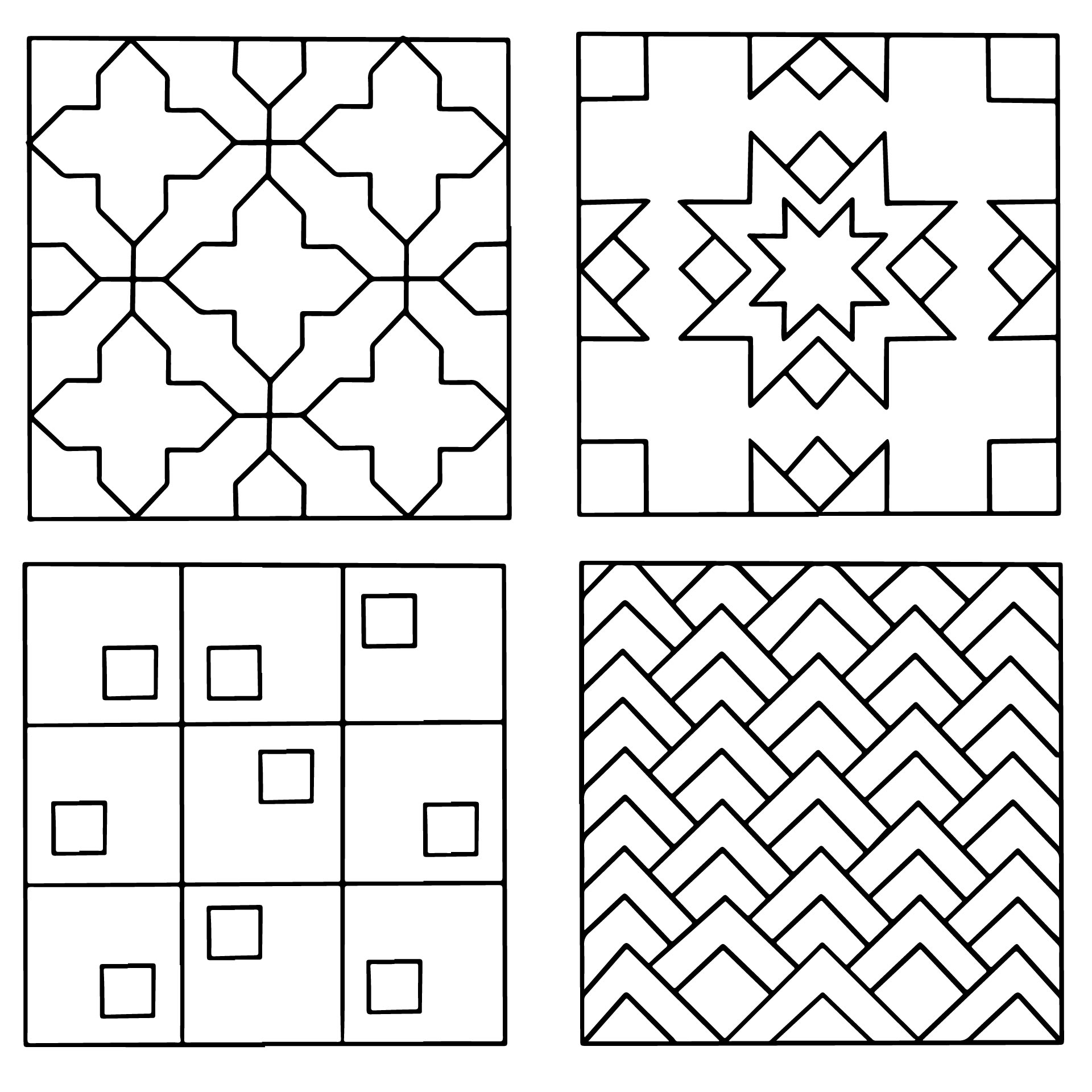 Zentangle Worksheet Free Printable