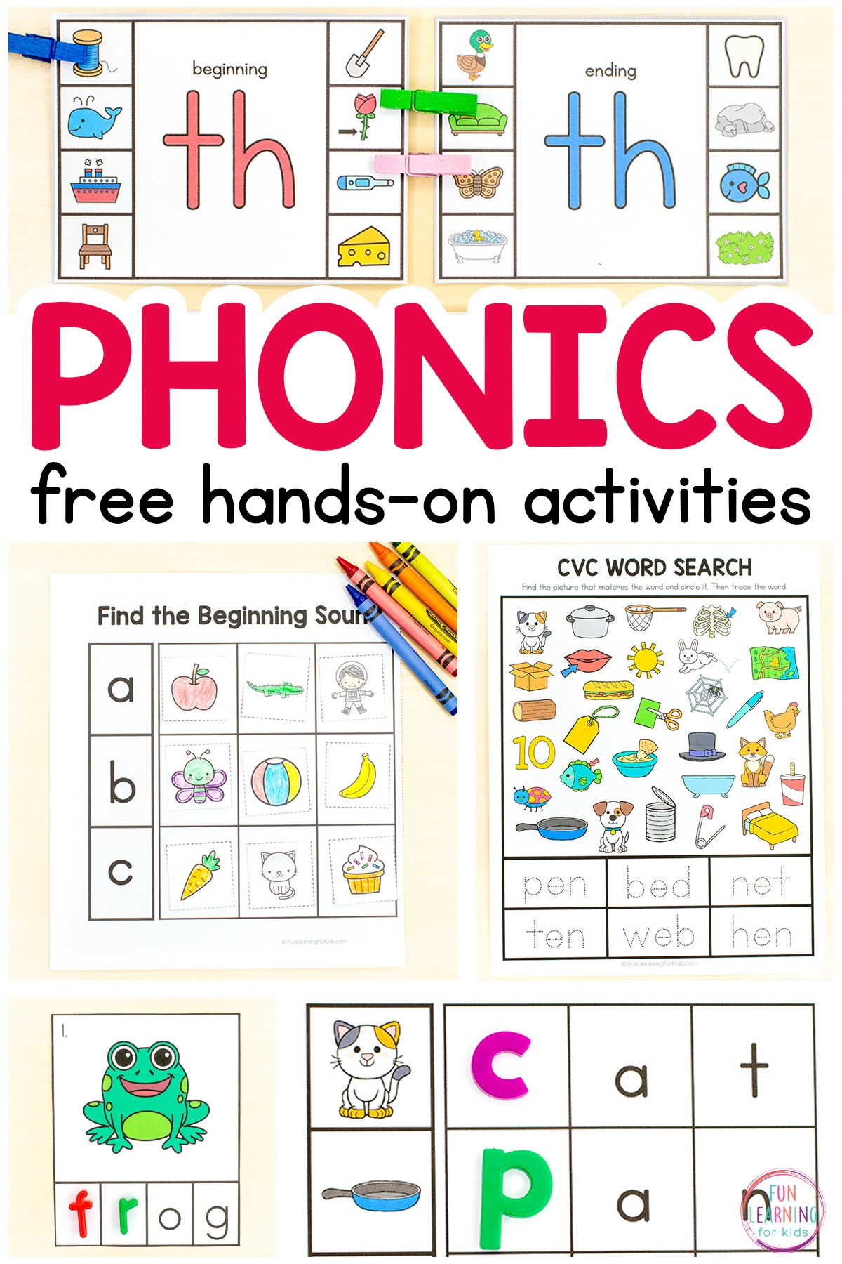 Free Printable Phonics Worksheet Free Printable Phonics Worksheet