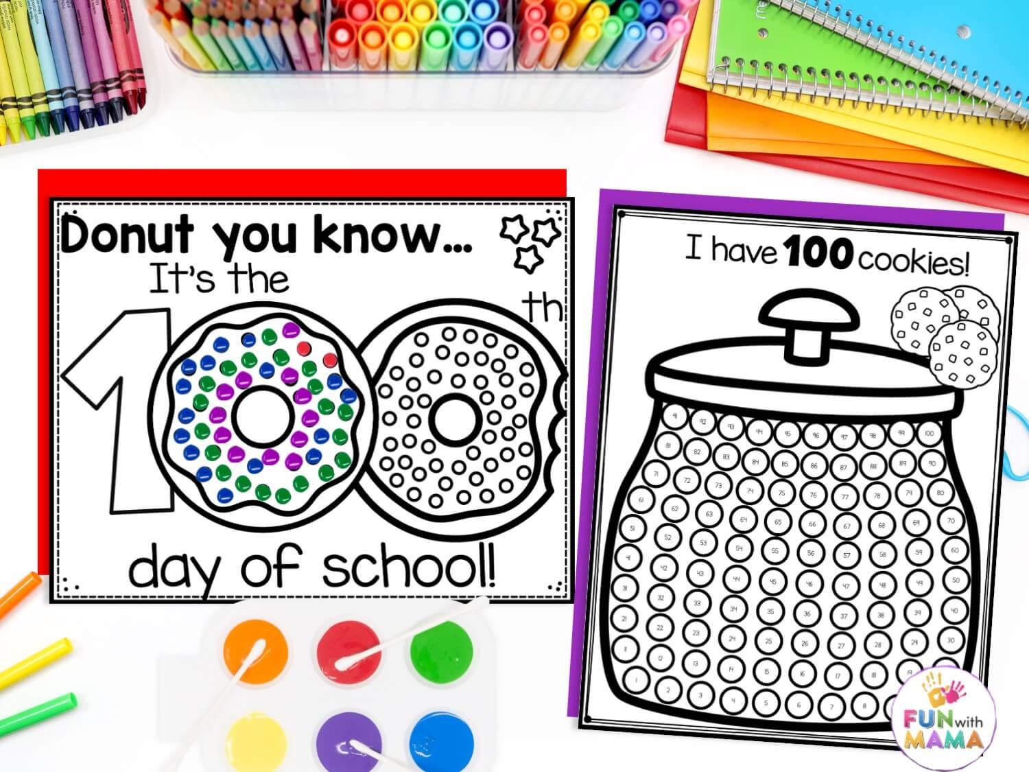 100th Day Of School Ideas Activities Fun With Mama