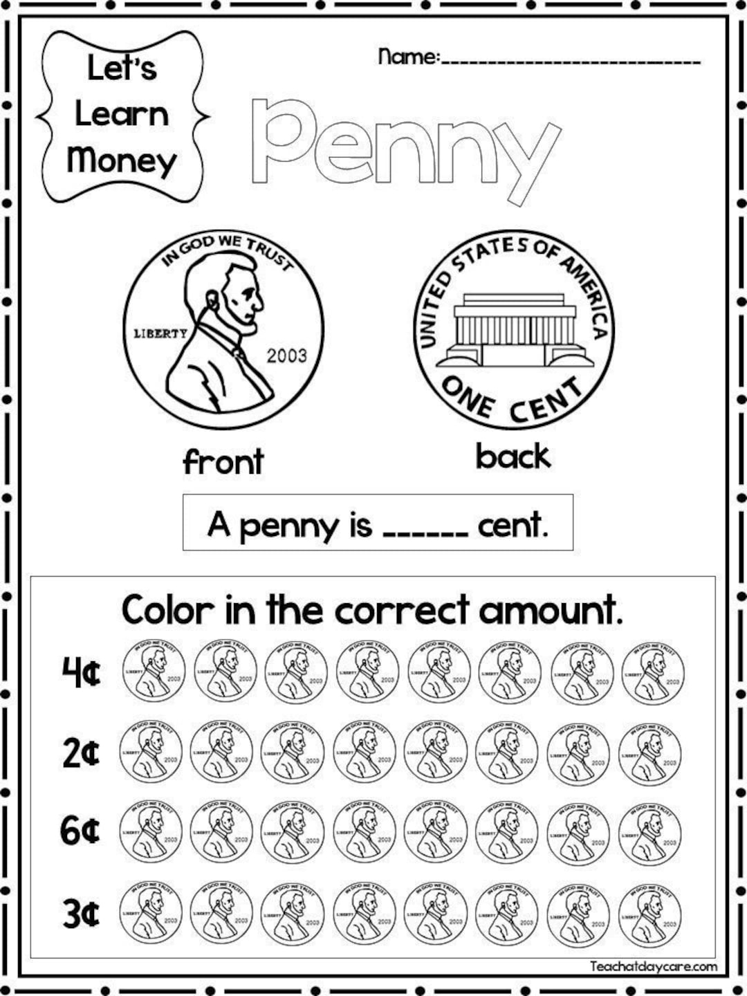 Free Printable Money Worksheets 2nd Grade Free Printable Money Worksheets 2nd Grade