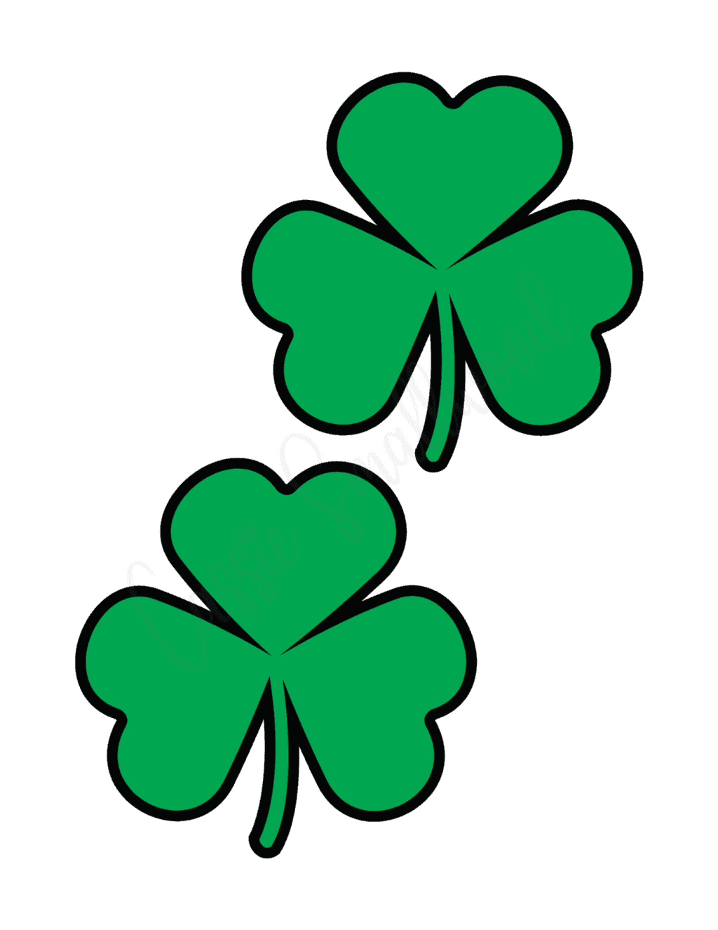 12 Unique Shamrock Templates Free Printable Cassie Smallwood 12 Unique Shamrock Templates Free Printable Cassie Smallwood
