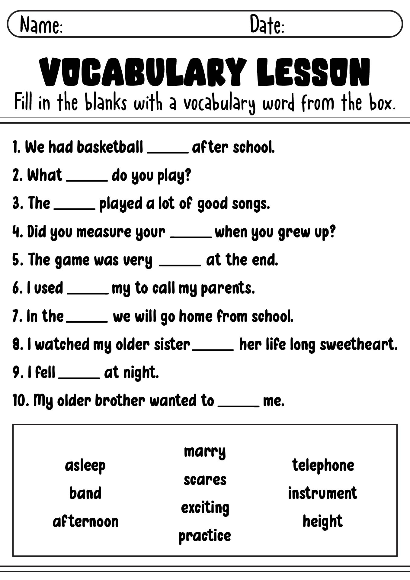 13 English 9th Grade Vocabulary Worksheets Free PDF At Worksheeto