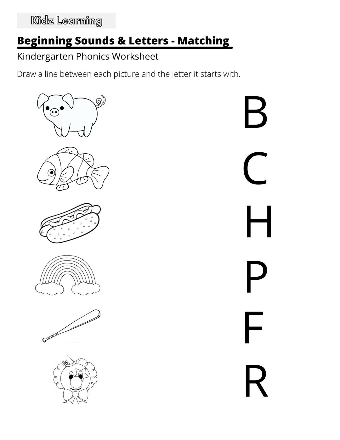 15 Printable Beginning Sounds Worksheets Preschool 1st Grade Phonics And Literacy Etsy UK 15 Printable Beginning Sounds Worksheets Preschool 1st Grade Phonics And Literacy Etsy UK