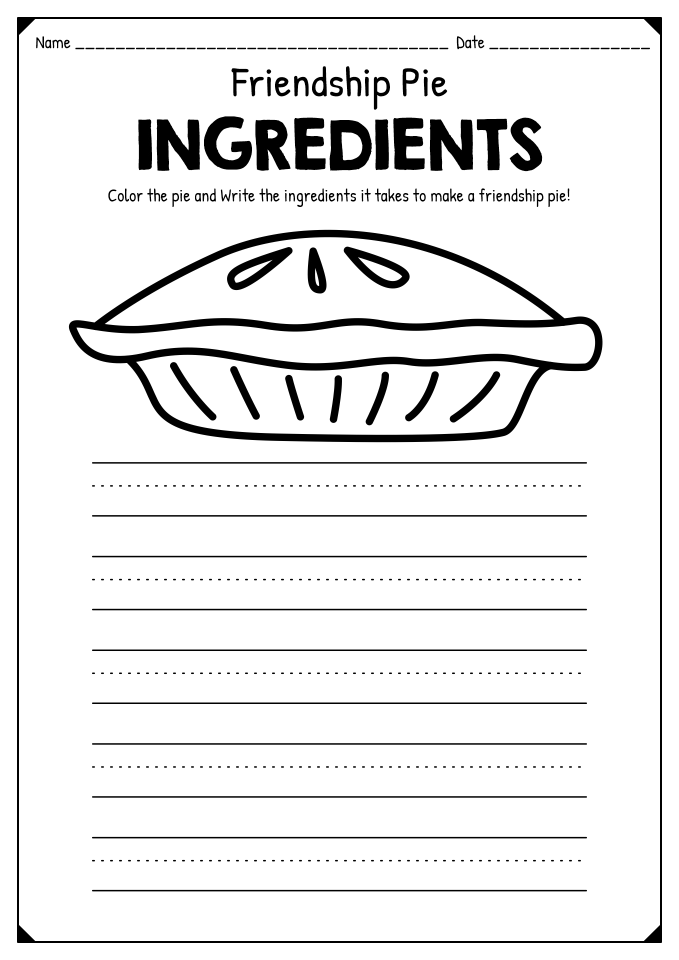 16 Printable Friendship Worksheets Elementary Free PDF At Worksheeto 16 Printable Friendship Worksheets Elementary Free PDF At Worksheeto