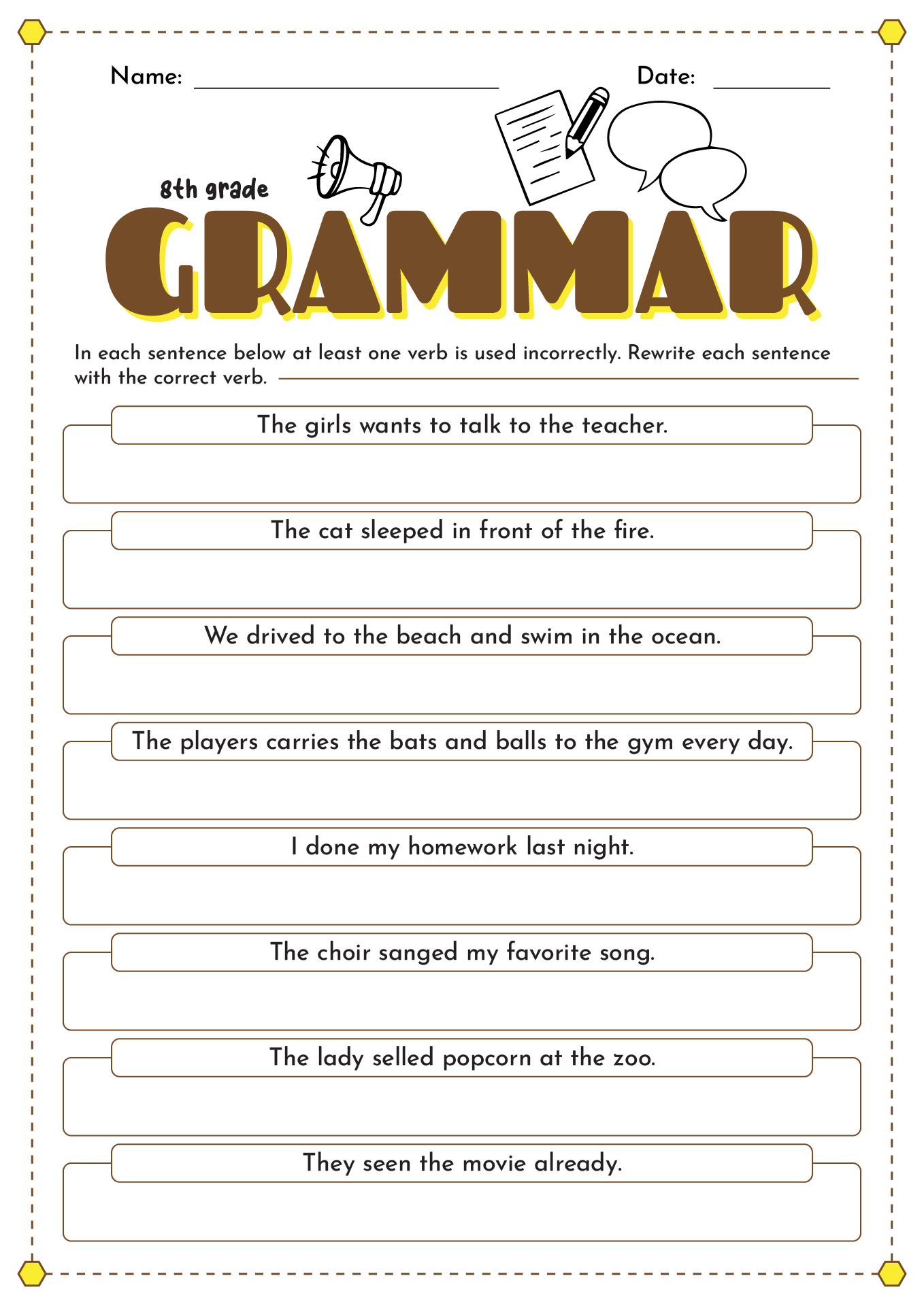17 8th Grade Spelling Worksheets Free PDF At Worksheeto Worksheets Library