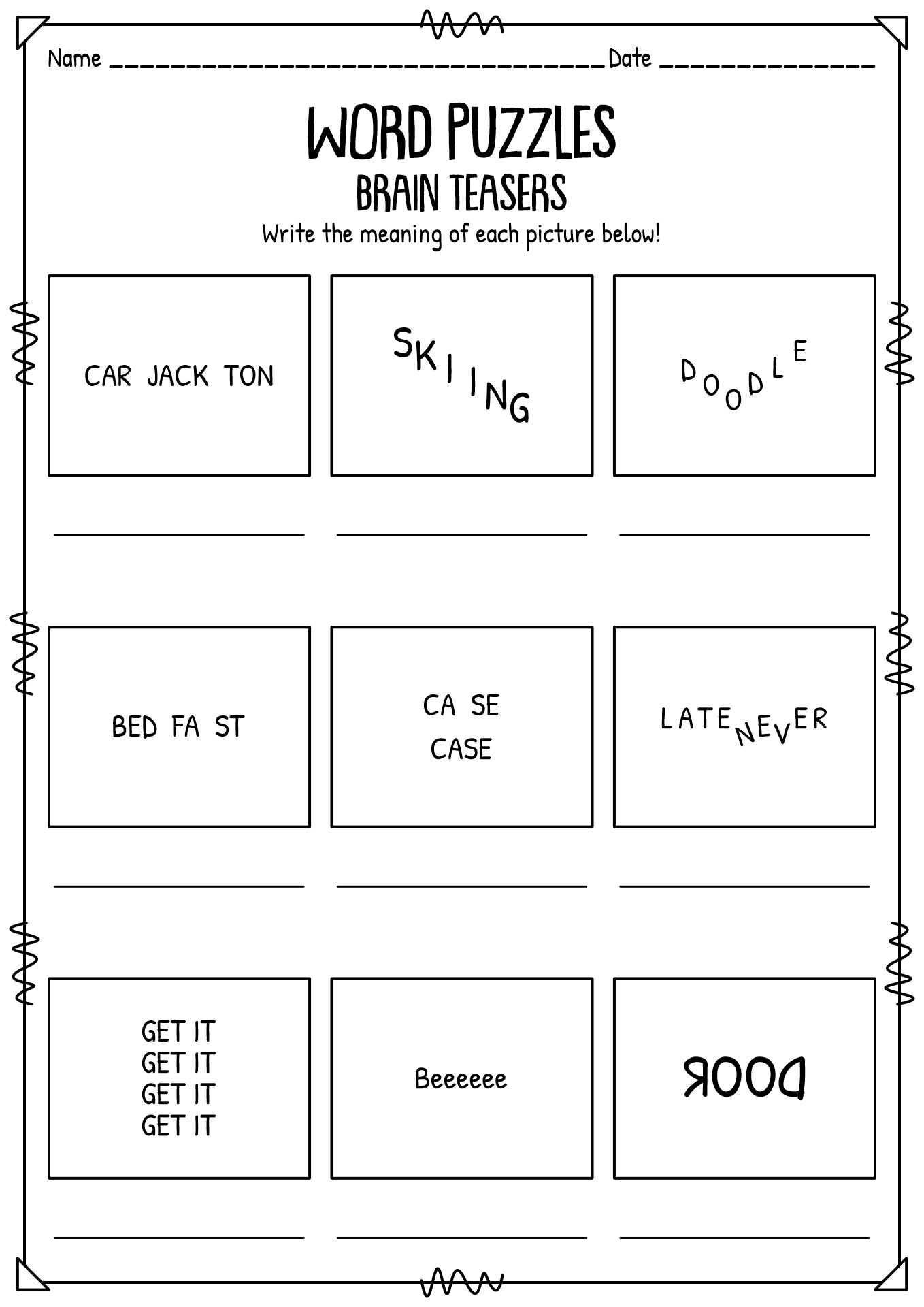 18 Brain Teasers Worksheets Free PDF At Worksheeto 18 Brain Teasers Worksheets Free PDF At Worksheeto