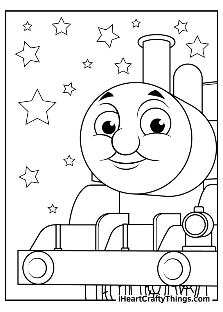 25 Thomas U0026 Friends Coloring Pages Free Printable PDFs 