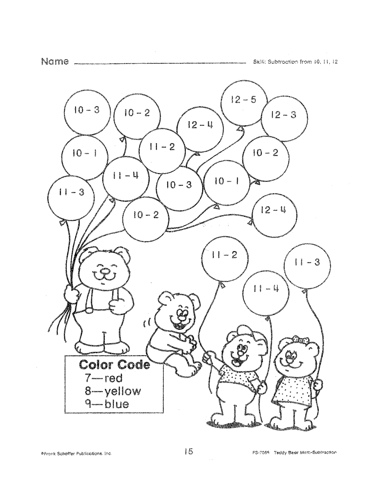 Printable Subtraction Worksheets For 2nd Grade Printable Subtraction Worksheets For 2nd Grade