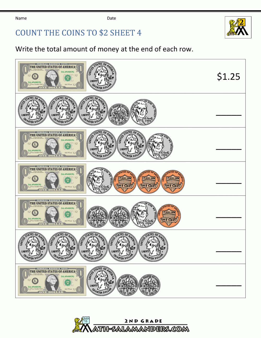 Free Printable Paper Money Worksheets Free Printable Paper Money Worksheets